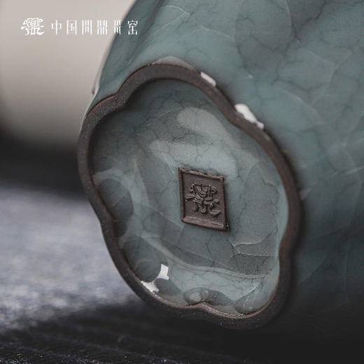 问鼎哥窑锦绣宋纹桃溪公杯（缺货） 商品图3