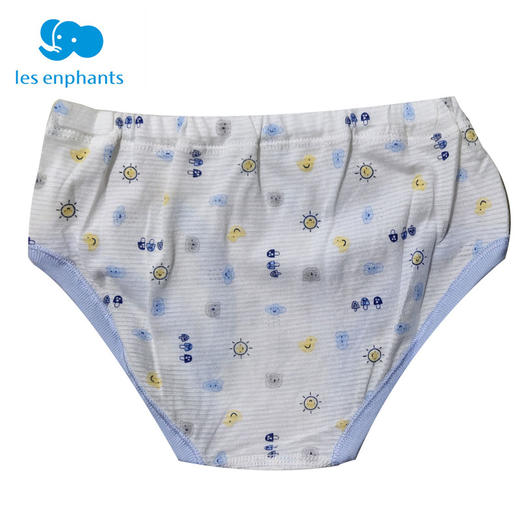 丽婴房-内衣类（夏）D0男童三角內裤海蓝\宝蓝 商品图1