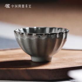 问鼎哥窑锦绣宋纹青莲杯（缺货）