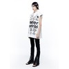 24ans Printed sleeveless oversize vest 商品缩略图2