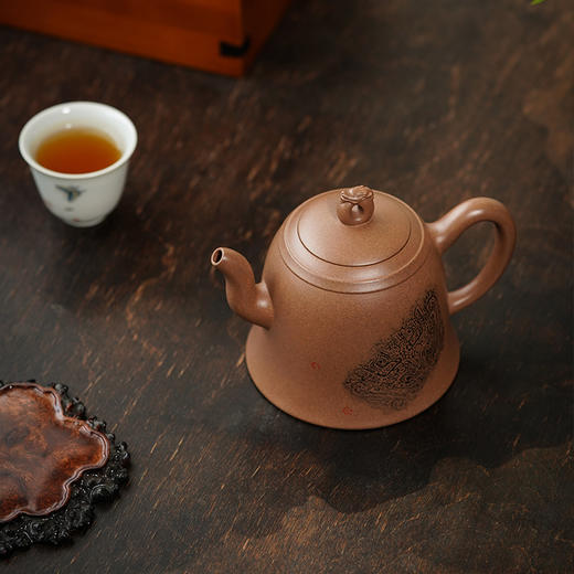 龙德堂陶艺 徐飞制 《华夏九尊·声鸣远扬》民国老段 310cc 库存请咨询客服 商品图3