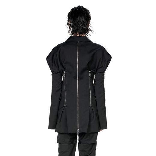 24ans Logo zip denim jacket 拉链西服 商品图3