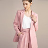 IWY/初薄款高端时尚粉色西服短裤套装女气质修身休闲西装213124C1+P5 商品缩略图1
