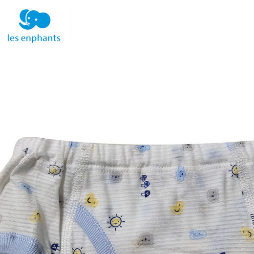 丽婴房-内衣类（夏）D0男童三角內裤海蓝\宝蓝 商品图2