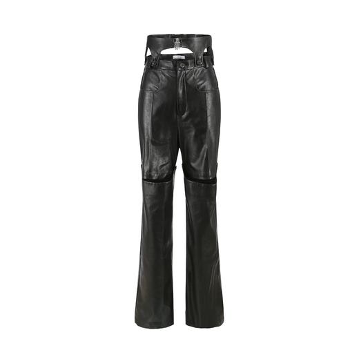 24ans 21ss leather pants 双截多穿裤 商品图4