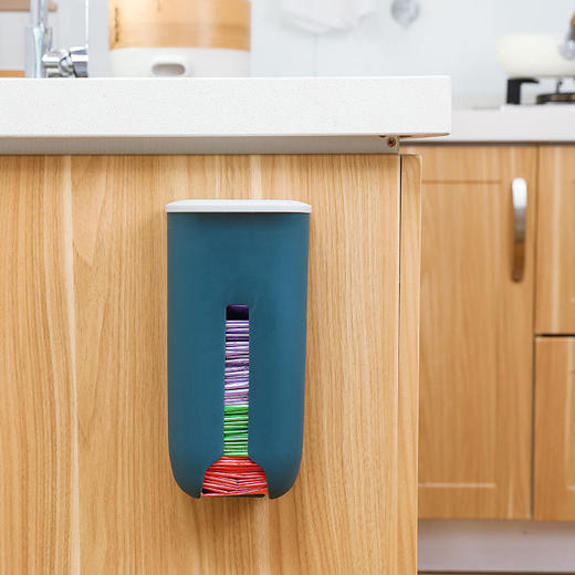 壁挂式垃圾袋收纳神器 抽取塑料袋收纳盒 商品图9