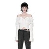 24ans Fishbone shirt white/black 鱼骨衬衣 商品缩略图0