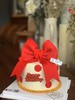复古红色蝴蝶结加高款 商品缩略图1