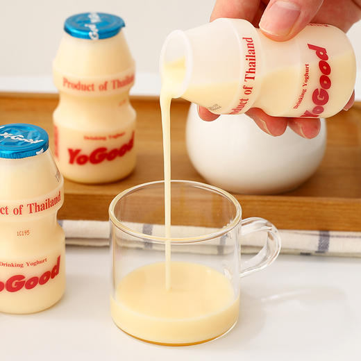 泰国YoGood又酷乳酸菌饮料原味/草莓味85ml*4 小巧易携带营养均衡 024919/025287 商品图3