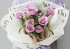 9枝紫霞仙子玫瑰花束 商品缩略图1