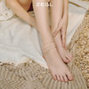 ZEGL设计师度假系列米珠多层脚链女夏森系2023新款高级感脚绳脚饰 商品缩略图0