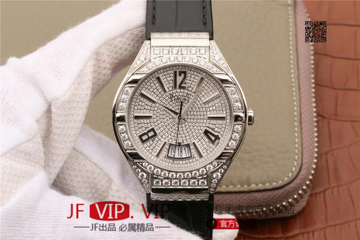 MKS伯爵POLO系列满天星，震撼上市。腕表一共采用564颗施华洛世奇 美钻，枕形表壳镀18k真金 商品图0