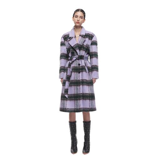 24ans Woolen overcoat 格子羊毛大衣 商品图2