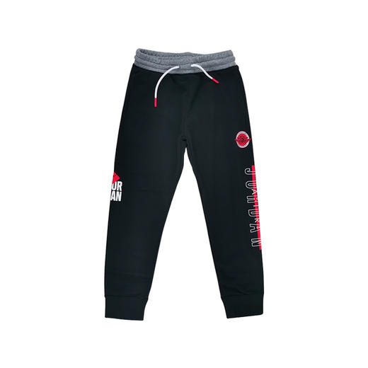AIR JORDAN乔丹童装秋冬男童组合LOGO运动针织长裤JD2032027 商品图0