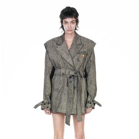 24ans Stitching vest suit 两色 拼接马甲西服