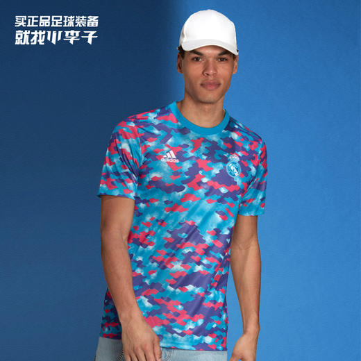 ADIDAS/阿迪达斯 REAL PRESHI 21-22赛季皇马赛前热身服GR4309 商品图0