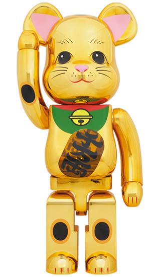收藏系列 Be@rbrick 1000%系列 千万两 发光金色 商品图1