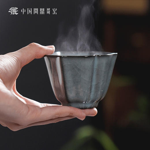 问鼎哥窑锦绣宋纹葵堇杯（缺货） 商品图2