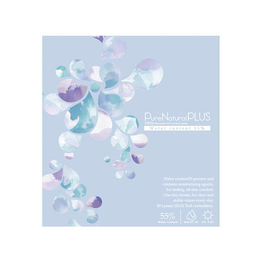 「上海保税仓发货」Pure Natural 透明片 日抛30片装 商品图1