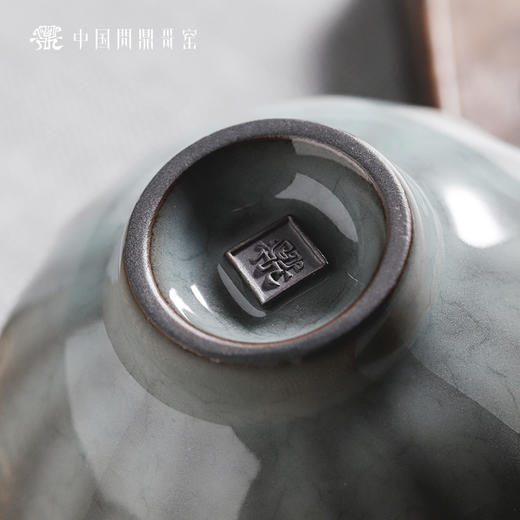 问鼎哥窑锦绣宋纹青莲杯（缺货） 商品图3