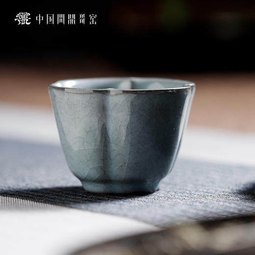 问鼎哥窑锦绣宋纹连翘杯（缺货） 商品图0