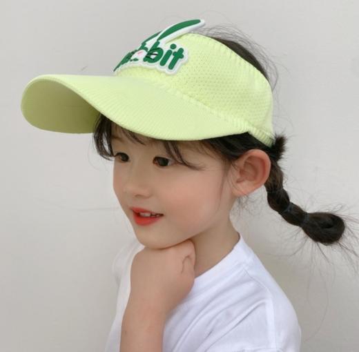 【母婴 】空顶毛卡通鸭舌帽遮阳帽夏季网红男女防紫外线防晒宝宝太阳帽 商品图2