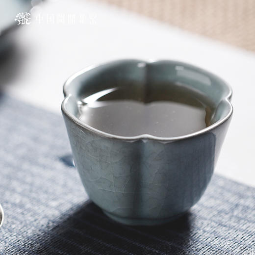 问鼎哥窑锦绣宋纹连翘杯（缺货） 商品图1