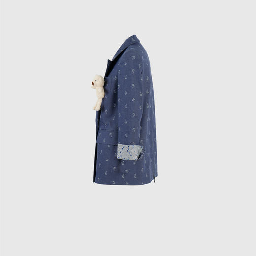 后背拉链设计款西服（附小熊） 商品图2