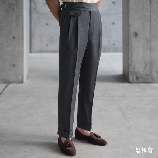 Merino Brothers 双经双纬澳洲美丽诺羊毛意式工艺裤装 商品图0