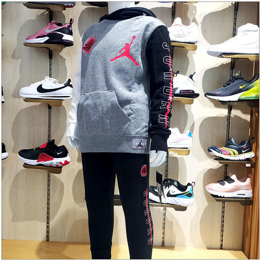 AIR JORDAN乔丹童装秋冬男童组合LOGO运动针织长裤JD2032027 商品图3