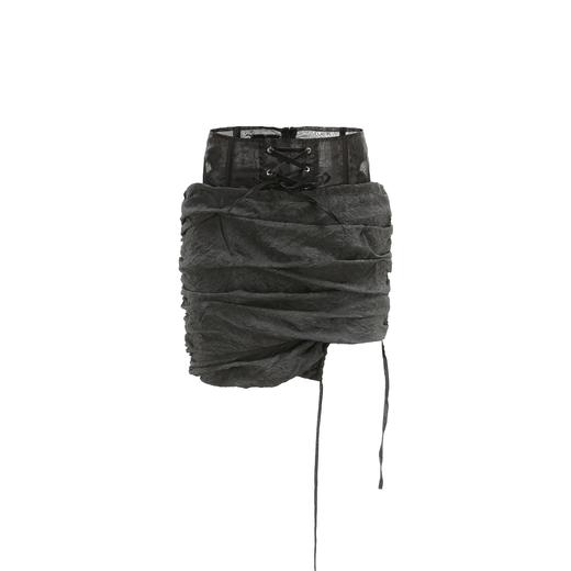 24ans Pleated waist skirt 褶皱半身短裙 商品图3