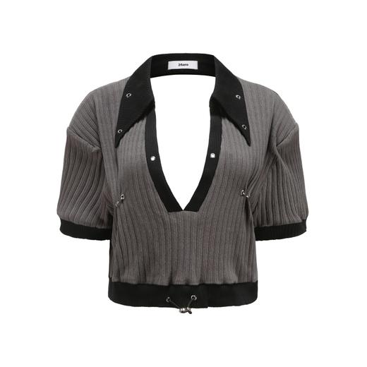 24ans Vcollar metallic knitwear 这才是属于夏天 内敛的性感 商品图4