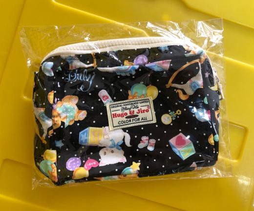 HUJI祤集Motley收纳包POPOLO波点气球猫猫 商品图0