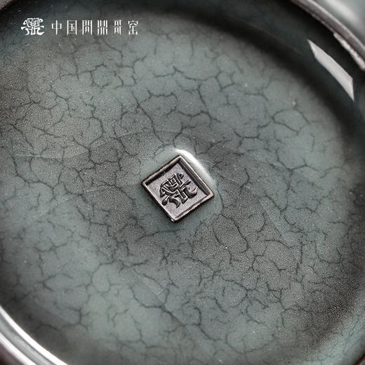 问鼎哥窑锦绣宋纹钟葵壶承（缺货） 商品图3