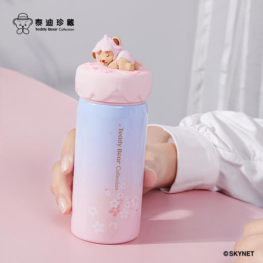 泰迪珍藏 樱花保温杯 QG 商品图1