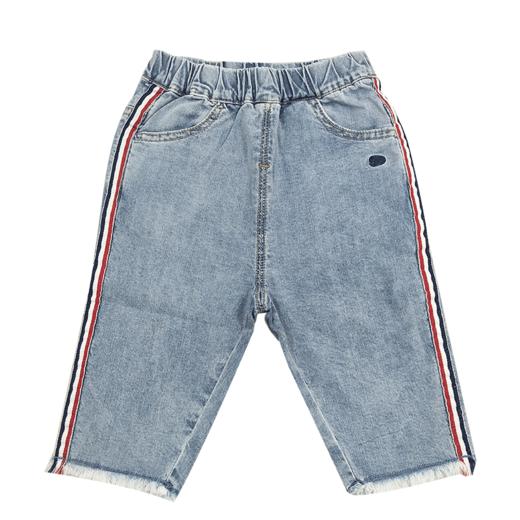 丽婴房-童衣类（夏）D0长裤\吊带裤浅蓝 商品图4