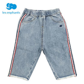 丽婴房-童衣类（夏）D0长裤\吊带裤浅蓝