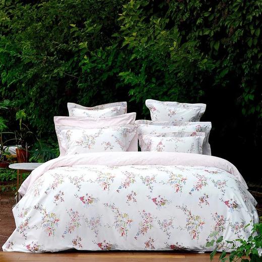 伽罗 JALO 埃及棉印花床品(淡粉缠枝) 商品图1