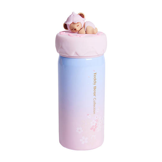 泰迪珍藏 樱花保温杯 QG 商品图4