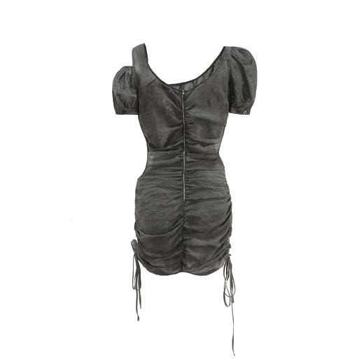 24ans Bubble sleeve pleated dress 商品图3