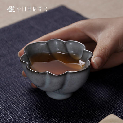 问鼎哥窑锦绣宋纹蔷薇杯（缺货） 商品图1