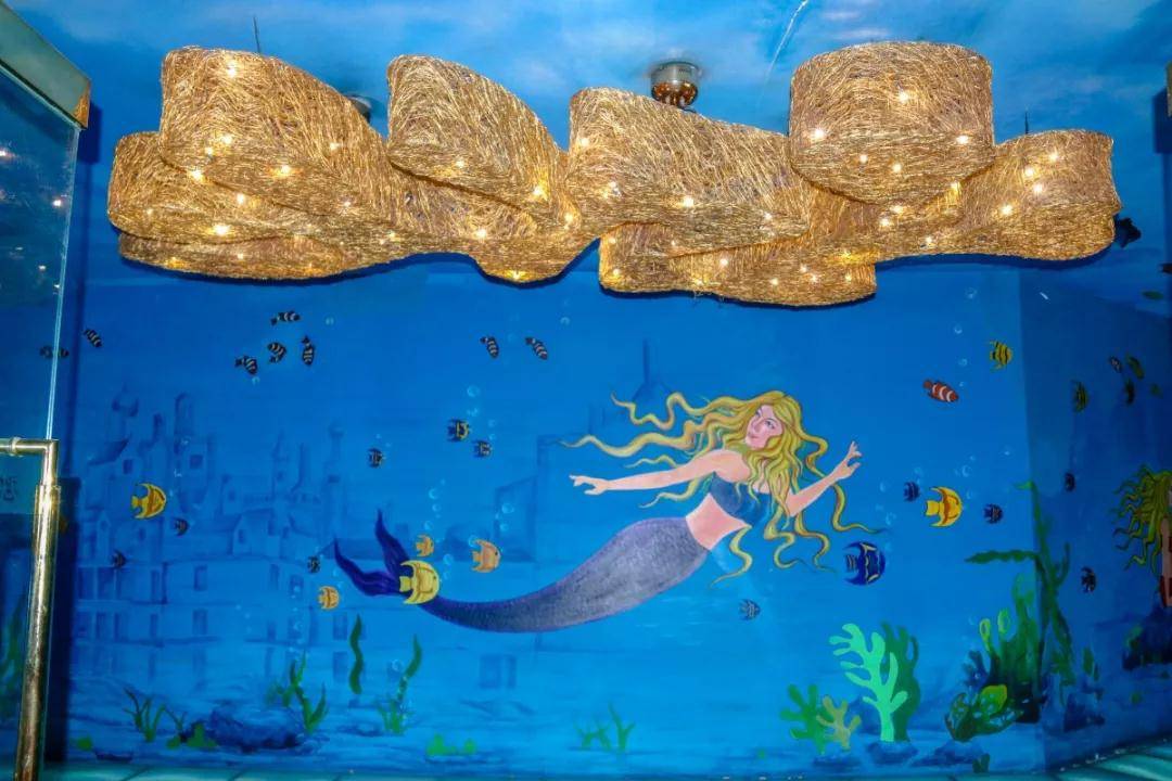 9元享门市价300元九华山庄美人鱼温泉宫票一大一小亲子套票,多种温泉