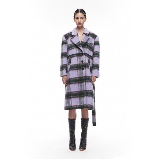 24ans Woolen overcoat 格子羊毛大衣 商品图1