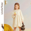 littletime女童绣花连衣裙秋装2021新款法式长袖春秋儿童公主裙子 商品缩略图1