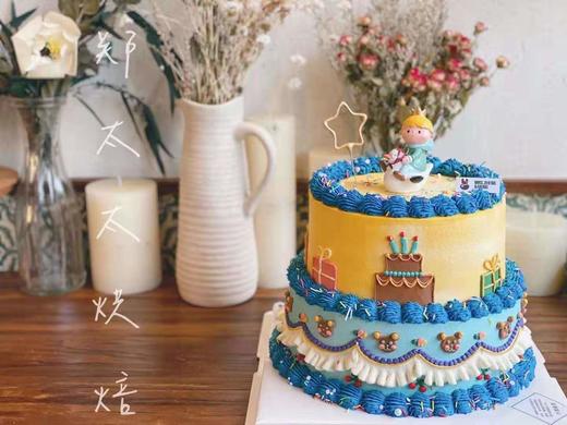 复古小王子裱花双层加高款 商品图0