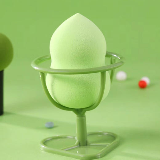 【美妆个护】牛油果3+1美妆蛋套装葫芦水滴斜切海绵粉扑非乳胶不吸粉干湿 商品图3