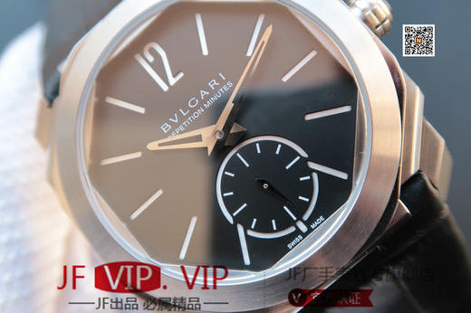 宝格丽OCTO系列102559薄腕表，搭载瑞士2824全自动机械机芯，40毫米直径，意大利牛皮表带，蓝宝石镜面，CNC打磨 商品图10