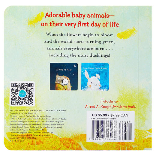 【中商原版】微瑕疵 点读版小读榜 尹宋那宝宝之书 il Sung Na A Book of Babies wifi版 兰登出版 0-3岁 儿童绘本 故事读物 商品图1