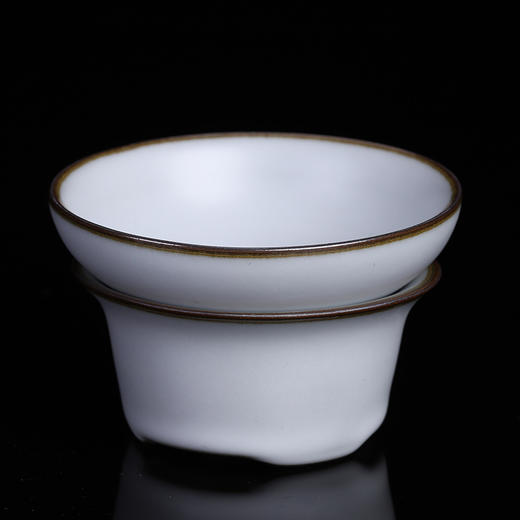 汝窑公道杯陶瓷茶水分离器家用茶具单个公杯鹰嘴倒茶器茶海 商品图5