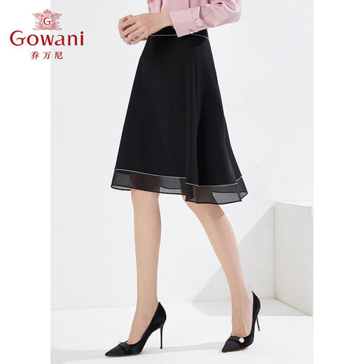 乔万尼半身裙早新款A型裙摆垂顺半裙EI3D160 商品图2